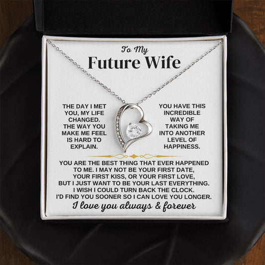 Future Wife - Together, Forever - Love Knot Necklace – Give Love Gifts -  Memorable Jewelry Gifts